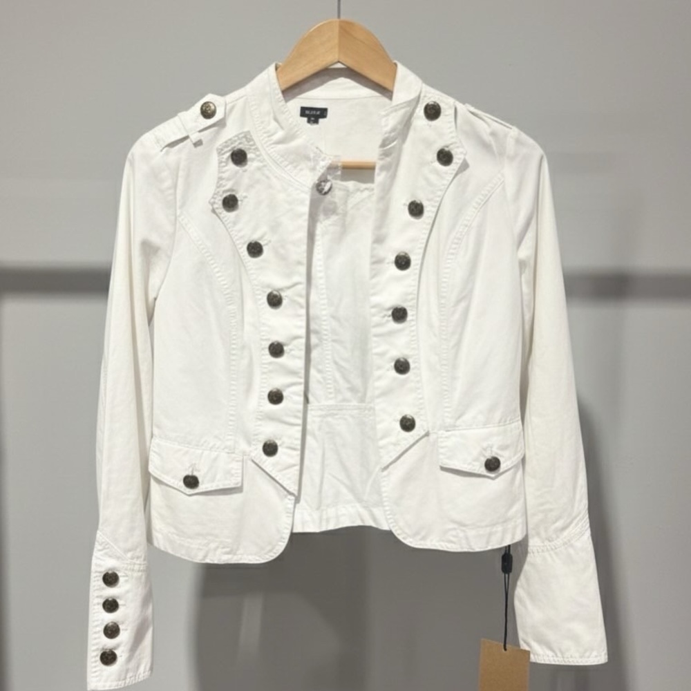 Women's White Utility Jacket
